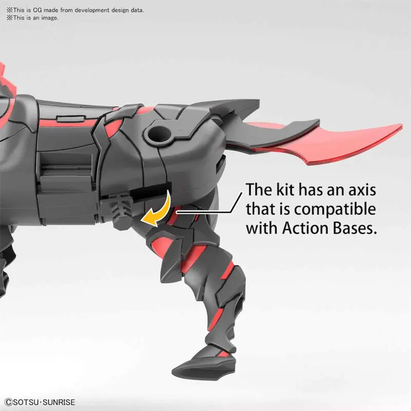 SD Gundam World Heroes War Horse Model Kit figura fotografija proizvoda