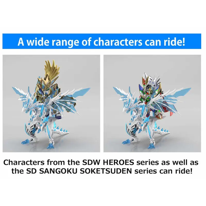 SDW Heroes Gundam World Heroes The Legend of Dragon Knight Shinning Gasper Dragon figura fotografija proizvoda