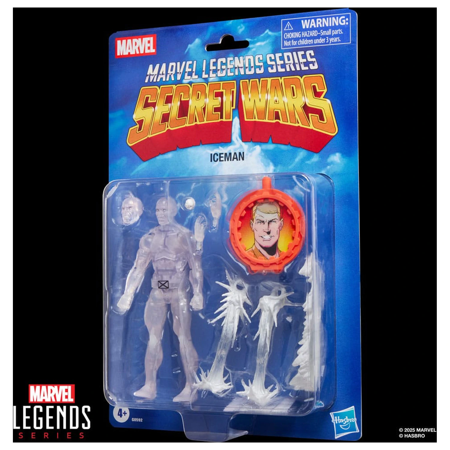 Secret Wars Marvel Legends retro akcijska figura Iceman 15 cm fotografija proizvoda