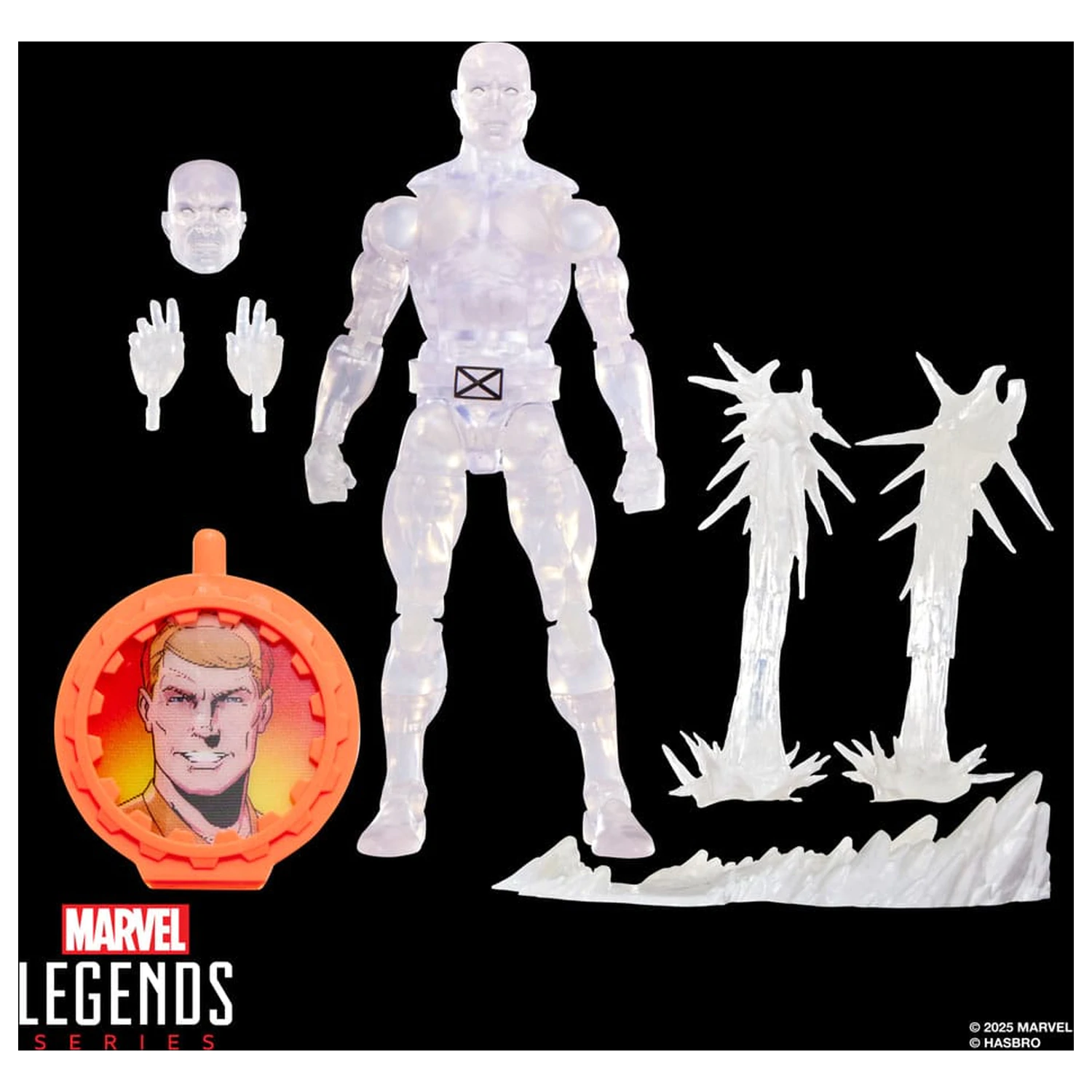 Secret Wars Marvel Legends retro akcijska figura Iceman 15 cm fotografija proizvoda