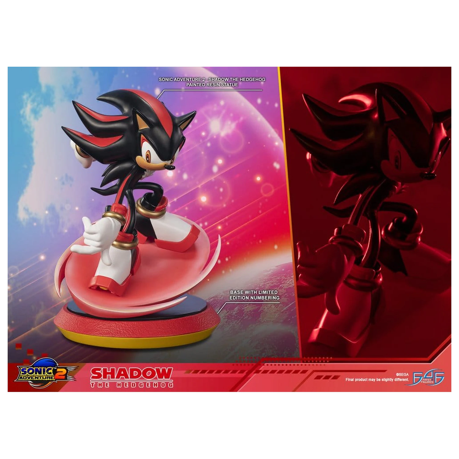 SEGA Smola Statua Shadow the Hedgehog 25 cm fotografija proizvoda
