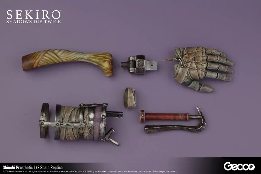 Sekiro: Shadows Die Twice replika 1/2 Shinobi protetika 32 cm fotografija proizvoda