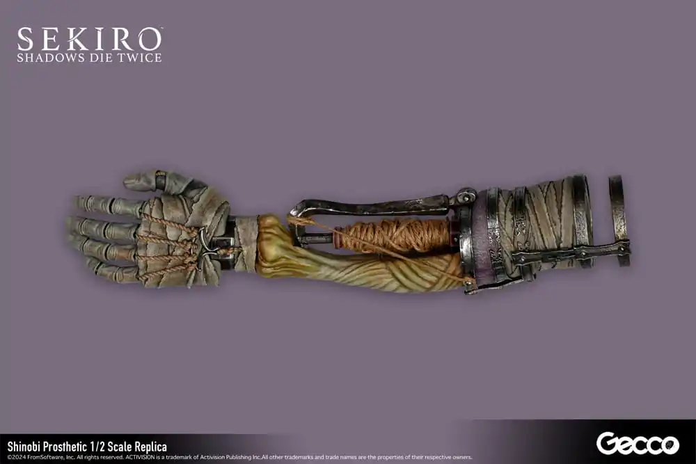 Sekiro: Shadows Die Twice replika 1/2 Shinobi protetika 32 cm fotografija proizvoda