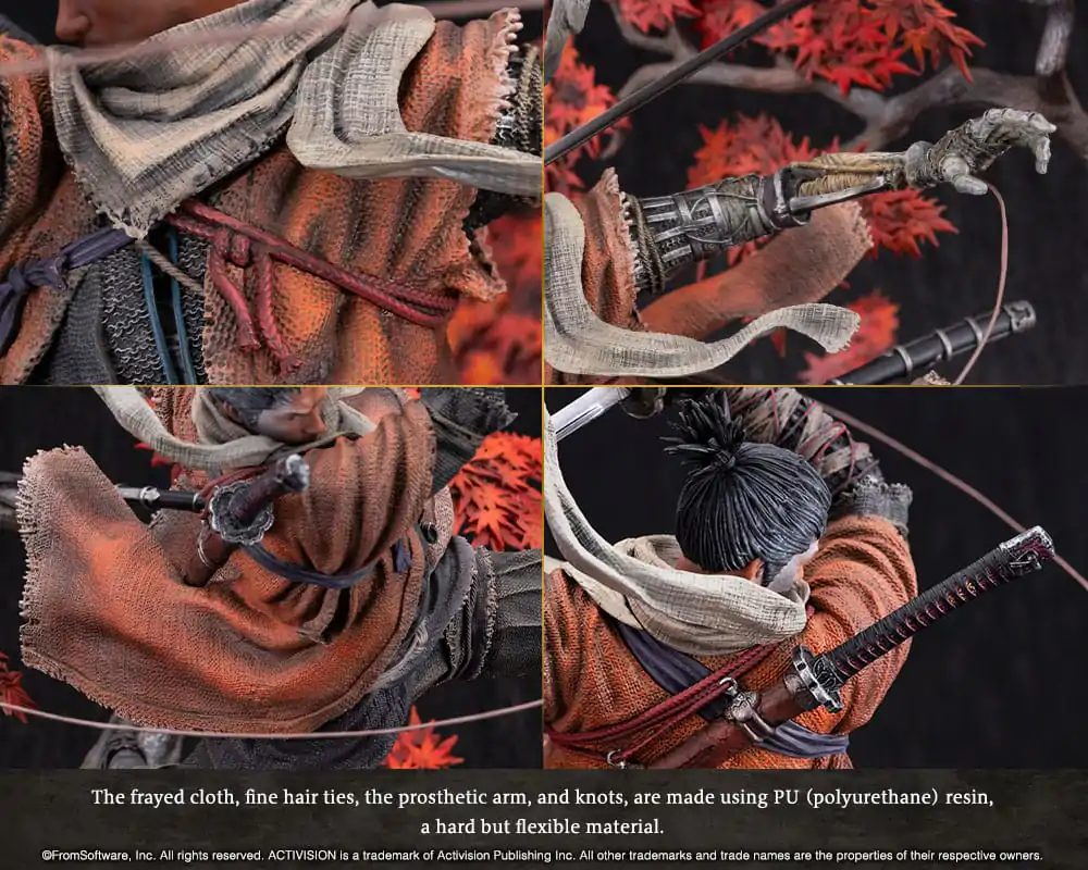Sekiro: Shadows Die Twice PVC Kip 1/7 Wolf 42 cm fotografija proizvoda