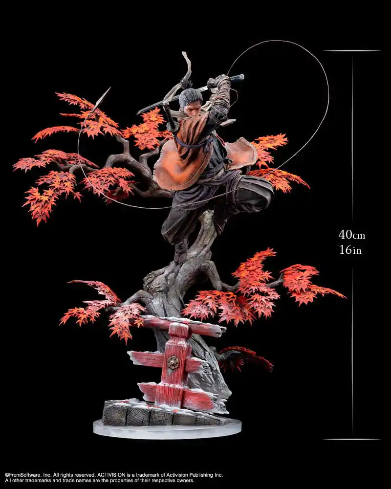 Sekiro: Shadows Die Twice PVC Kip 1/7 Wolf 42 cm fotografija proizvoda