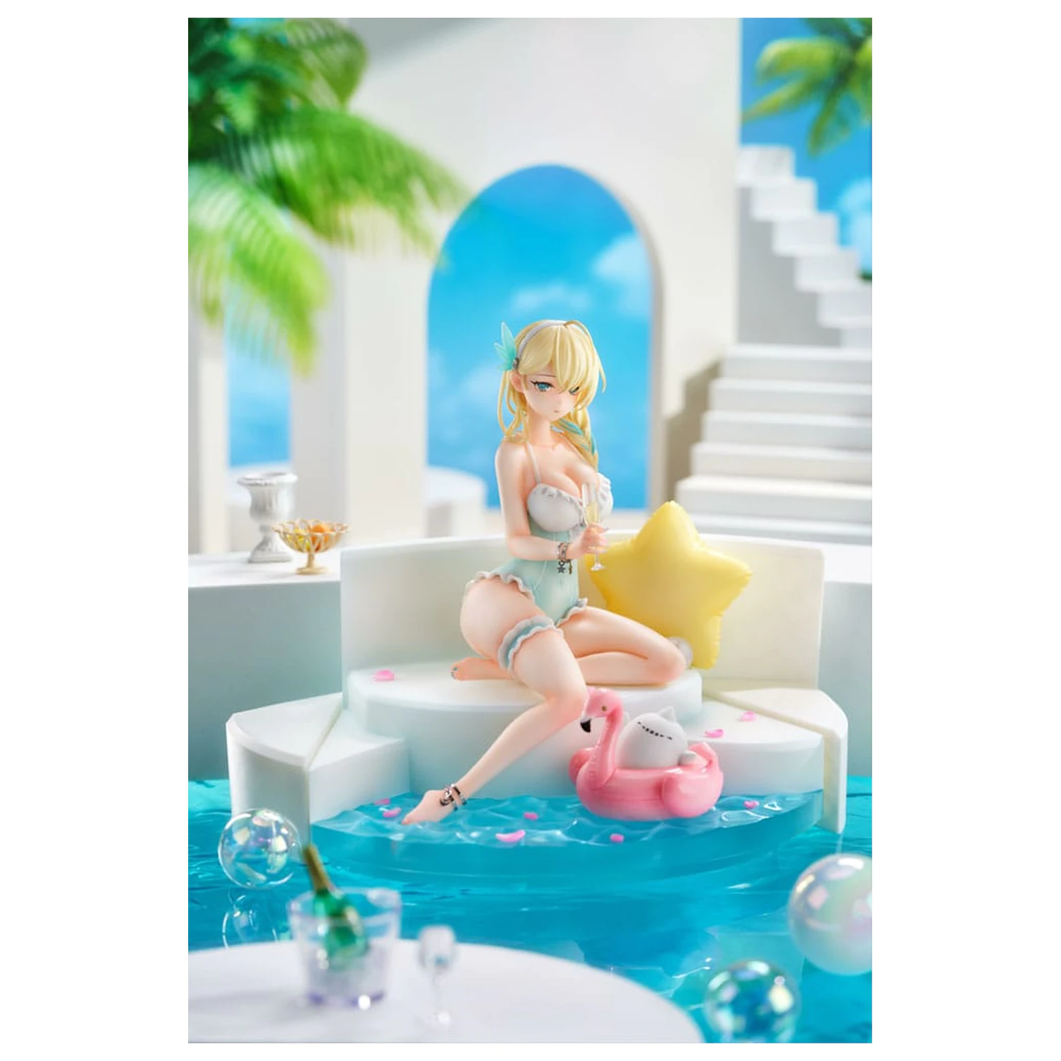 Senkan Shoujo R PVC figura 1/7 Lexington (CV-16) Summer of Ingleside Ver. 19 cm fotografija proizvoda