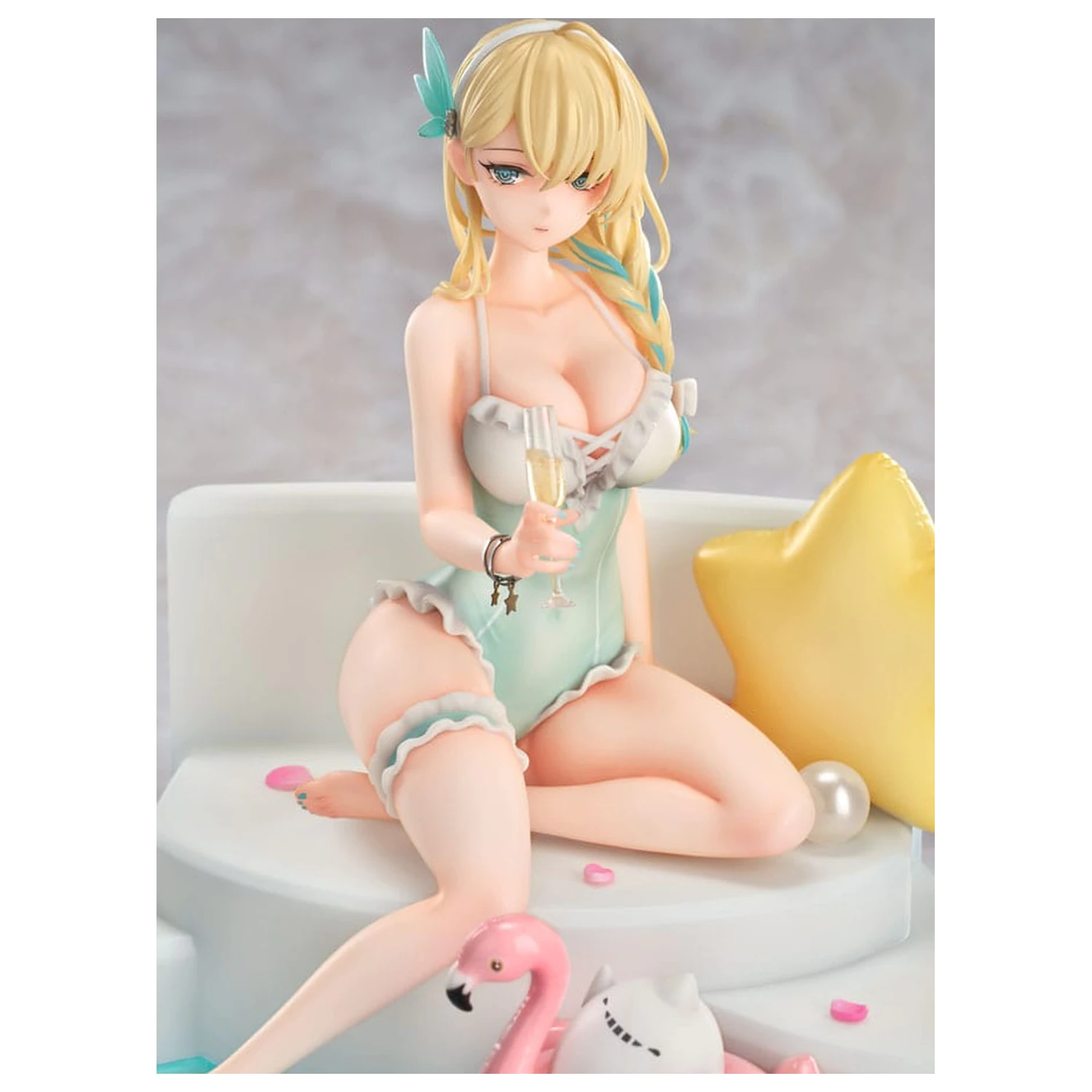 Senkan Shoujo R PVC figura 1/7 Lexington (CV-16) Summer of Ingleside Ver. 19 cm fotografija proizvoda