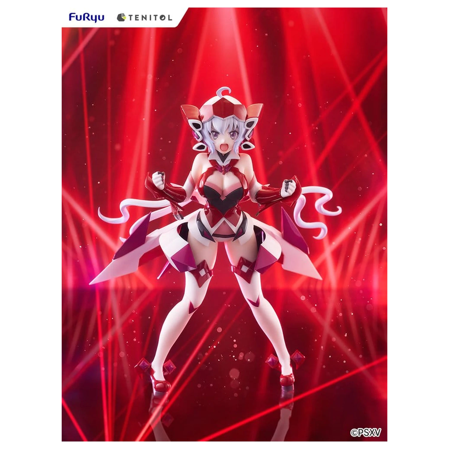 Senkizesshou Symphogear XV Tenitol visoka PVC figura Chris Yukine 20 cm fotografija proizvoda