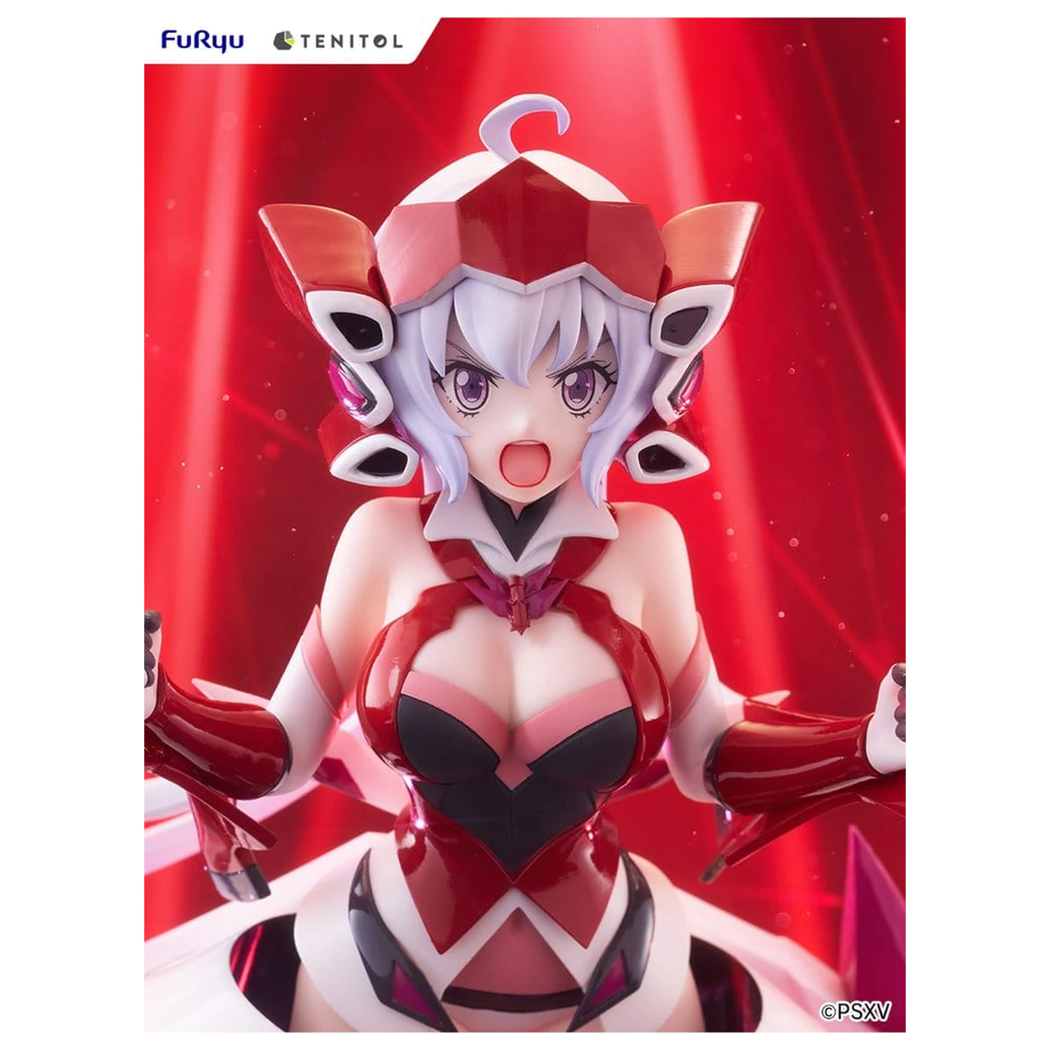 Senkizesshou Symphogear XV Tenitol visoka PVC figura Chris Yukine 20 cm fotografija proizvoda