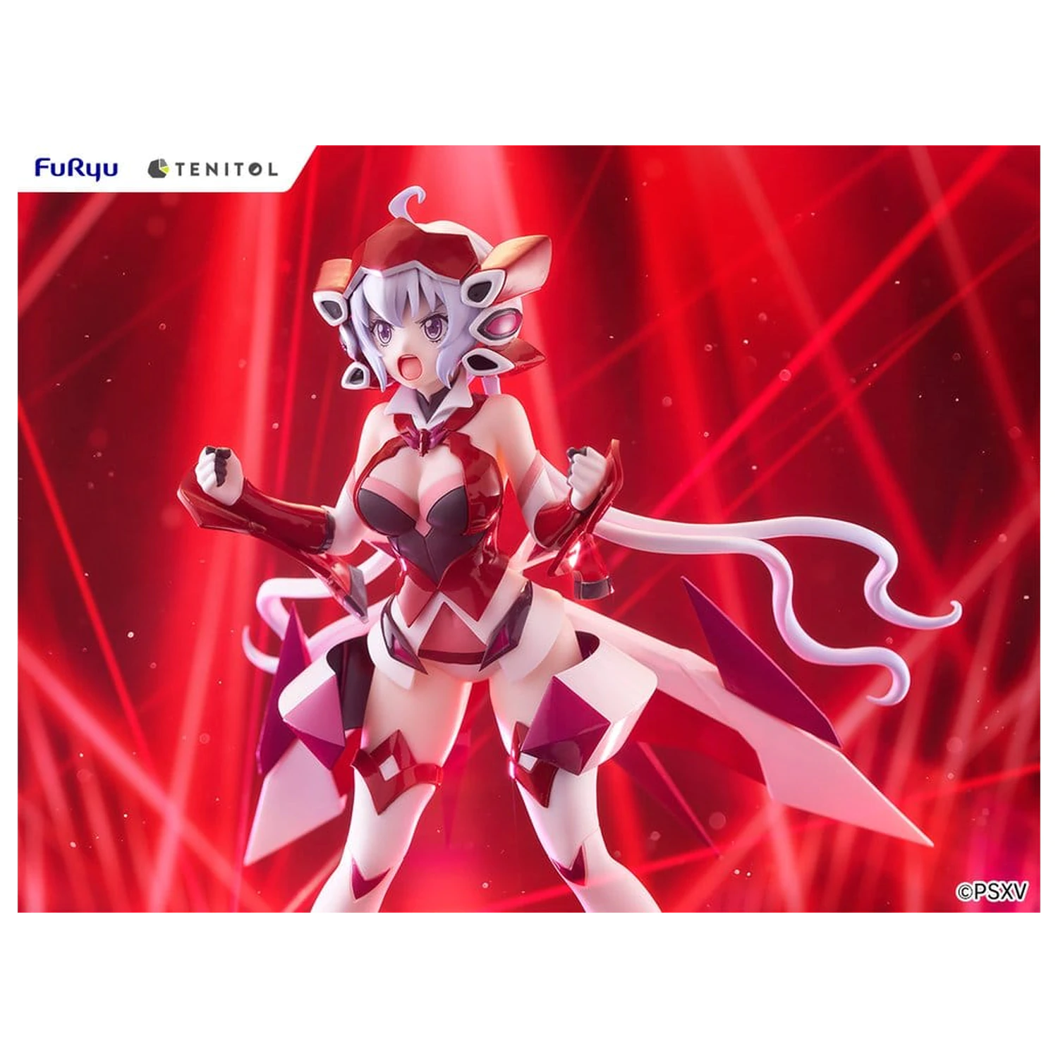 Senkizesshou Symphogear XV Tenitol visoka PVC figura Chris Yukine 20 cm fotografija proizvoda