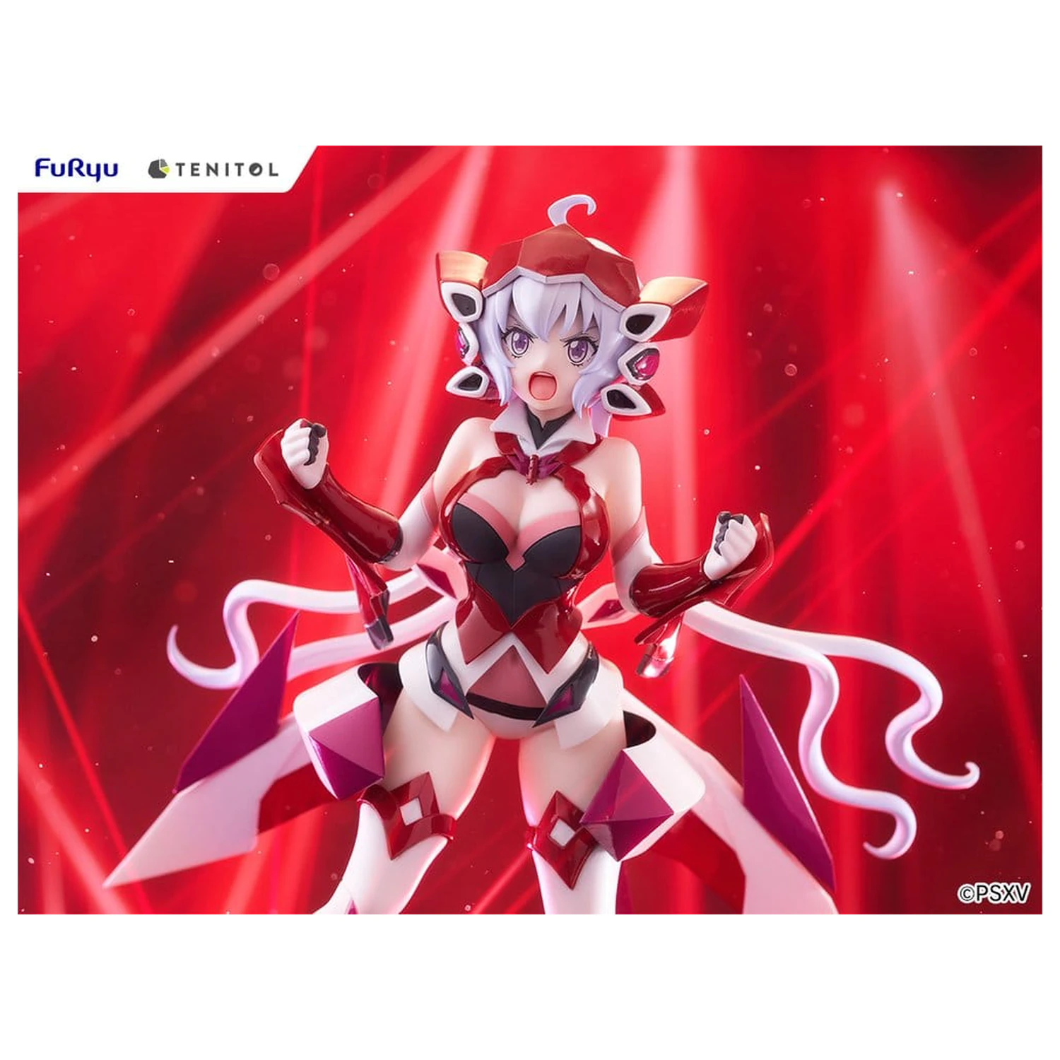 Senkizesshou Symphogear XV Tenitol visoka PVC figura Chris Yukine 20 cm fotografija proizvoda
