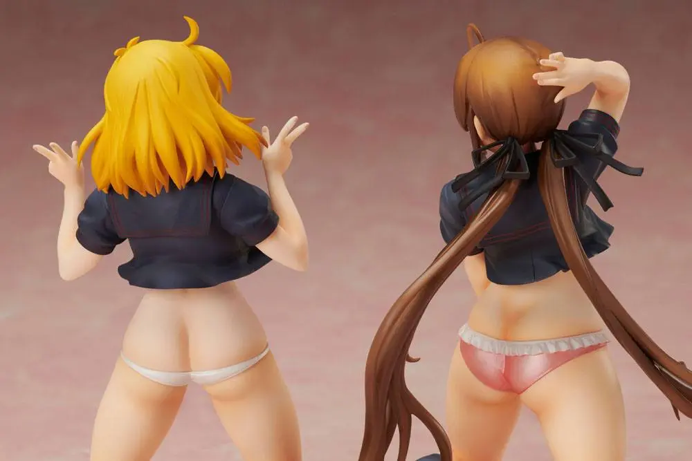 Senran Kagura NewWave Gburst PVC Kip 1/10 Ryobi x Ryona Bare Body Mornarska Uniforma Ver. 19 cm fotografija proizvoda