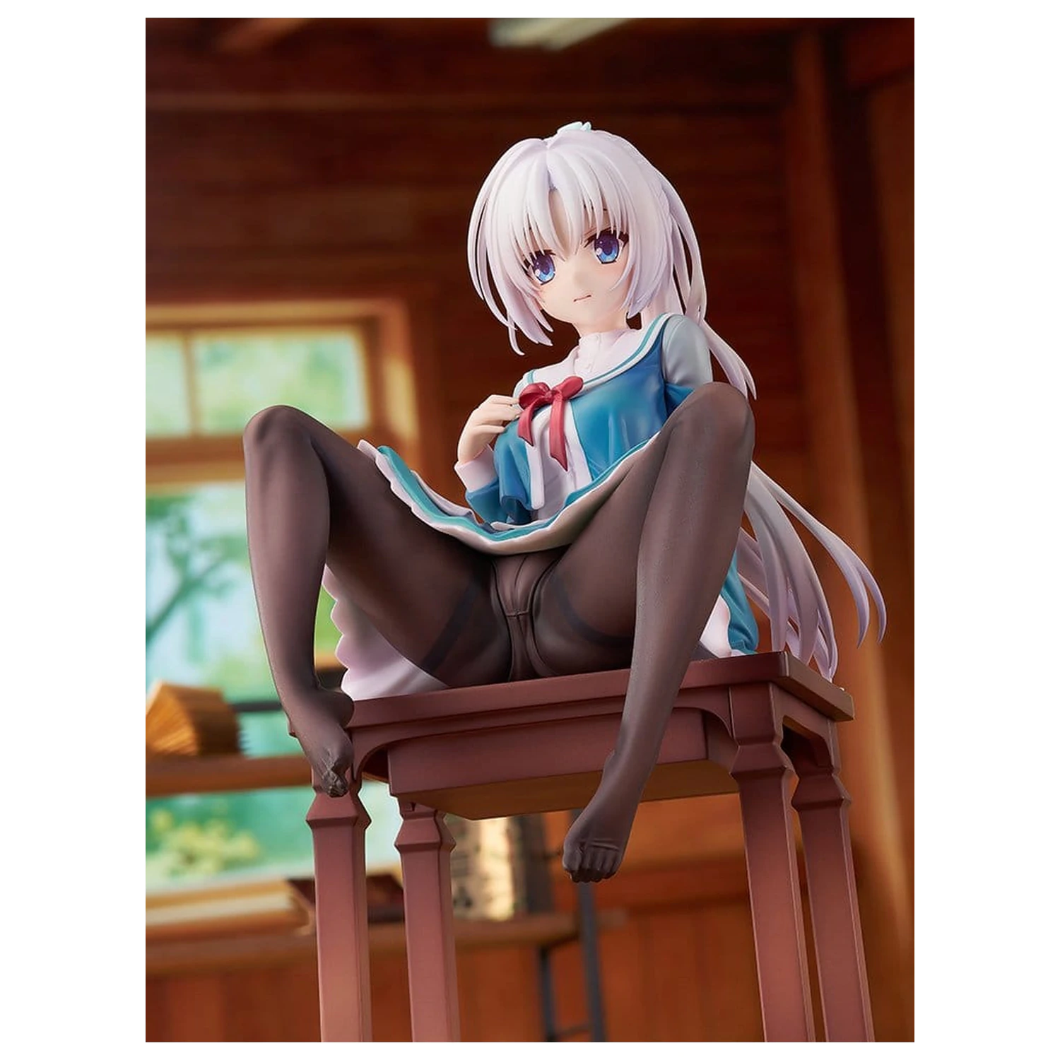 Senren*Banka PVC figura 1/7 Yoshino Asatake Animal Ears School Uniform Ver. 21 cm fotografija proizvoda