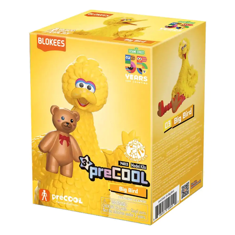 Sesame Street Blokees PreCool Series 1 Plastični model komplet 03 Big Bird 15 cm fotografija proizvoda