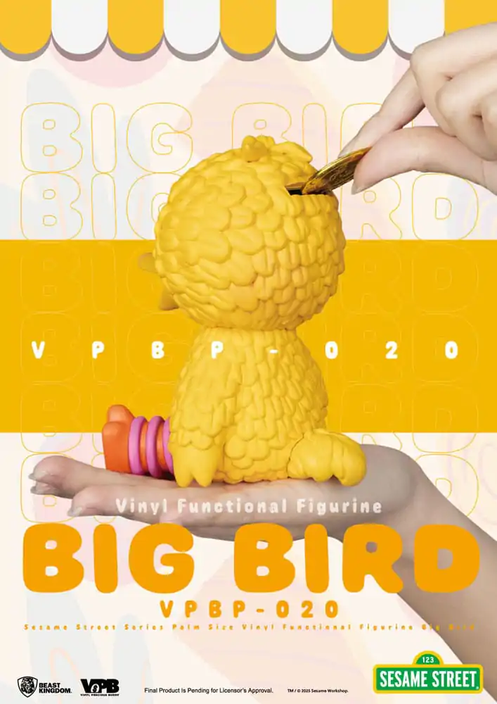 Sesame Street kasica od vinila Cookie Monster 12 cm fotografija proizvoda