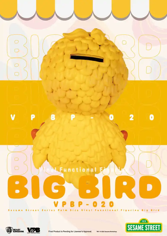 Sesame Street kasica od vinila Cookie Monster 12 cm fotografija proizvoda