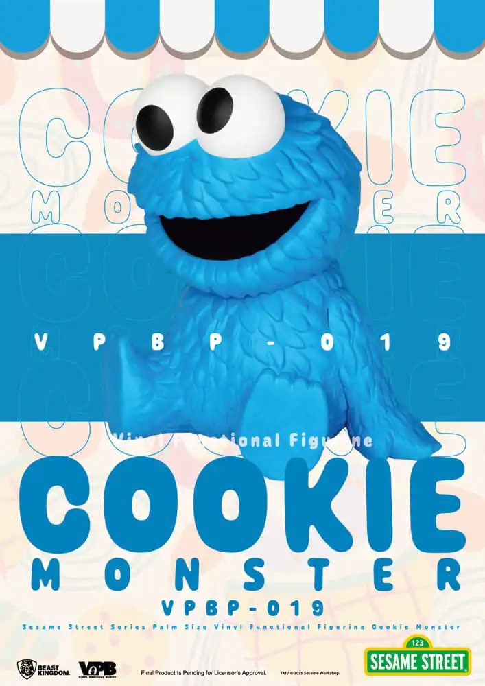 Sesame Street Piggy Vinyl banka Cookie Monster 12 cm fotografija proizvoda