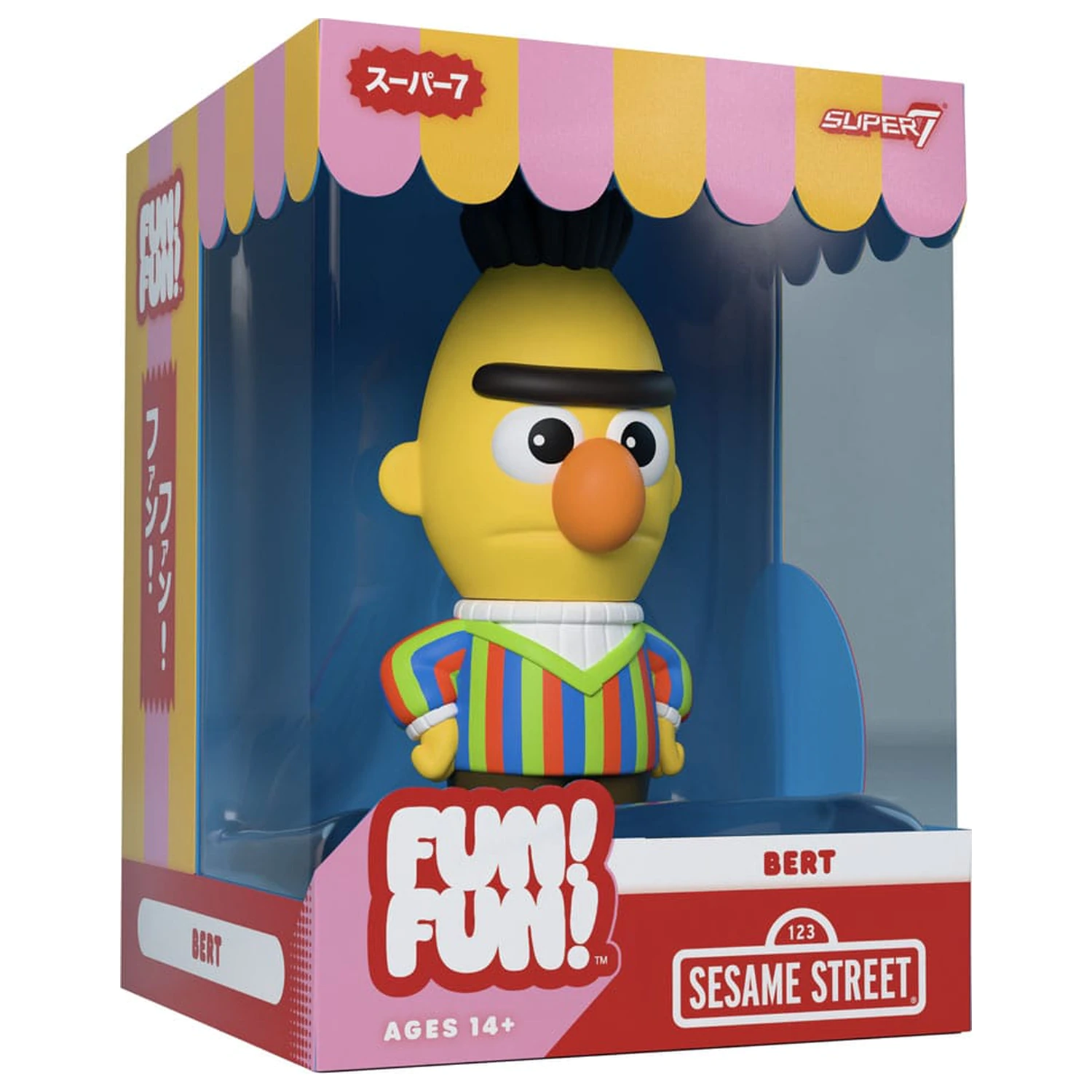 Sesame Street FUN! FUN! vinilna figura val 02 Bert 13 cm fotografija proizvoda