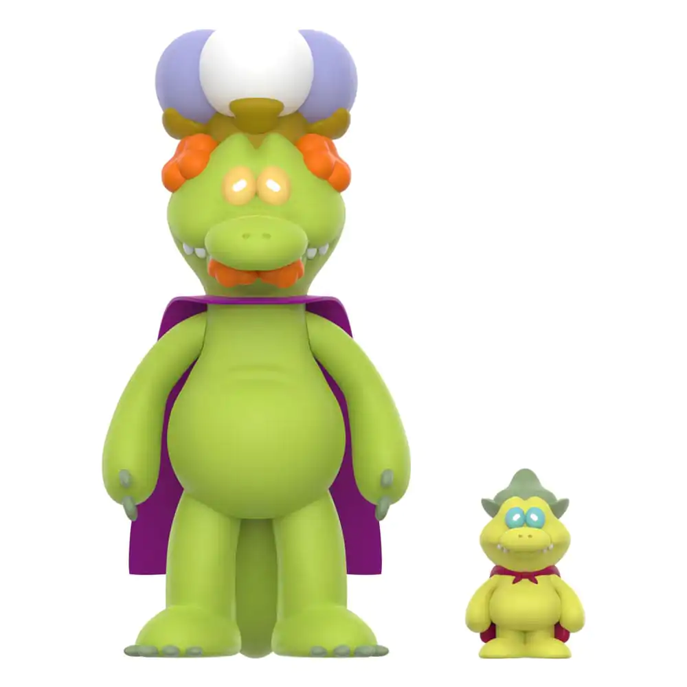 Sesame Street ReAction akcijska figura Wave 04 Alligator King & 7th Son 10 cm fotografija proizvoda