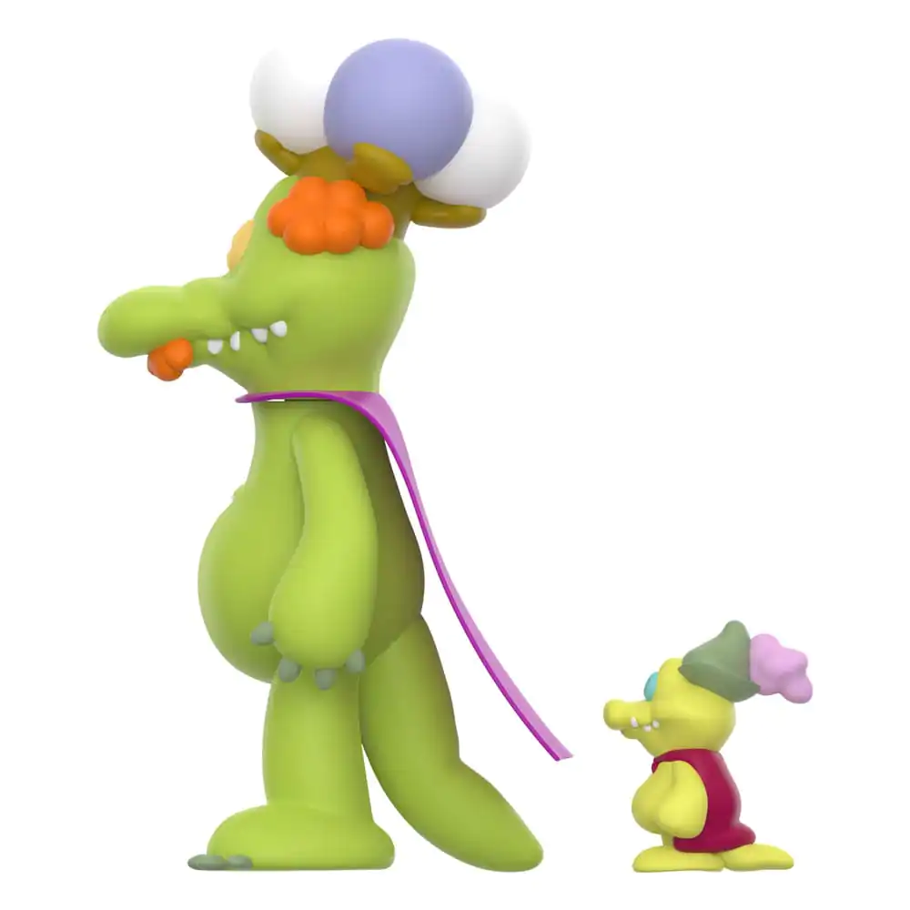 Sesame Street ReAction akcijska figura Wave 04 Alligator King & 7th Son 10 cm fotografija proizvoda