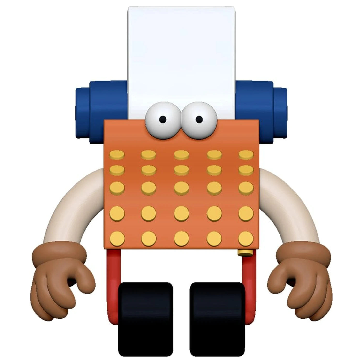 Sesame Street ReAction figura Typewriter Guy visine 6 cm (val 06) fotografija proizvoda