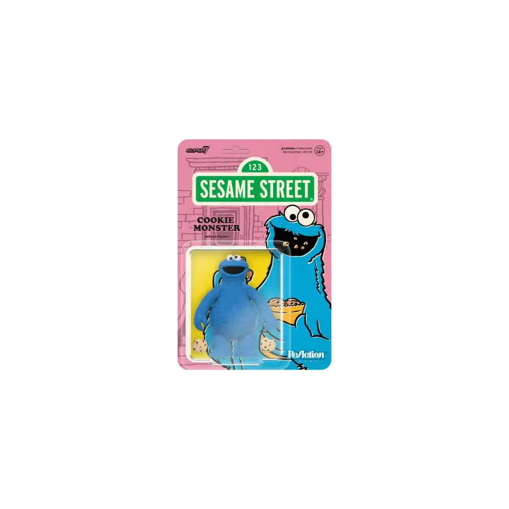 Sesame Street ReAction akcijska figura Wave 02 Cookie Monster 10 cm fotografija proizvoda