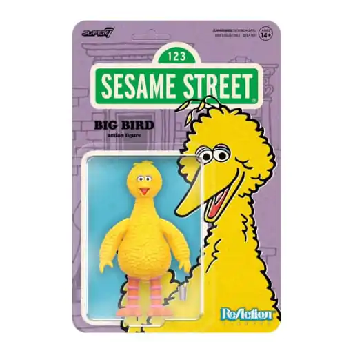 Sesame Street ReAction akcijska figura Wave 03 Big Bird 10 cm fotografija proizvoda