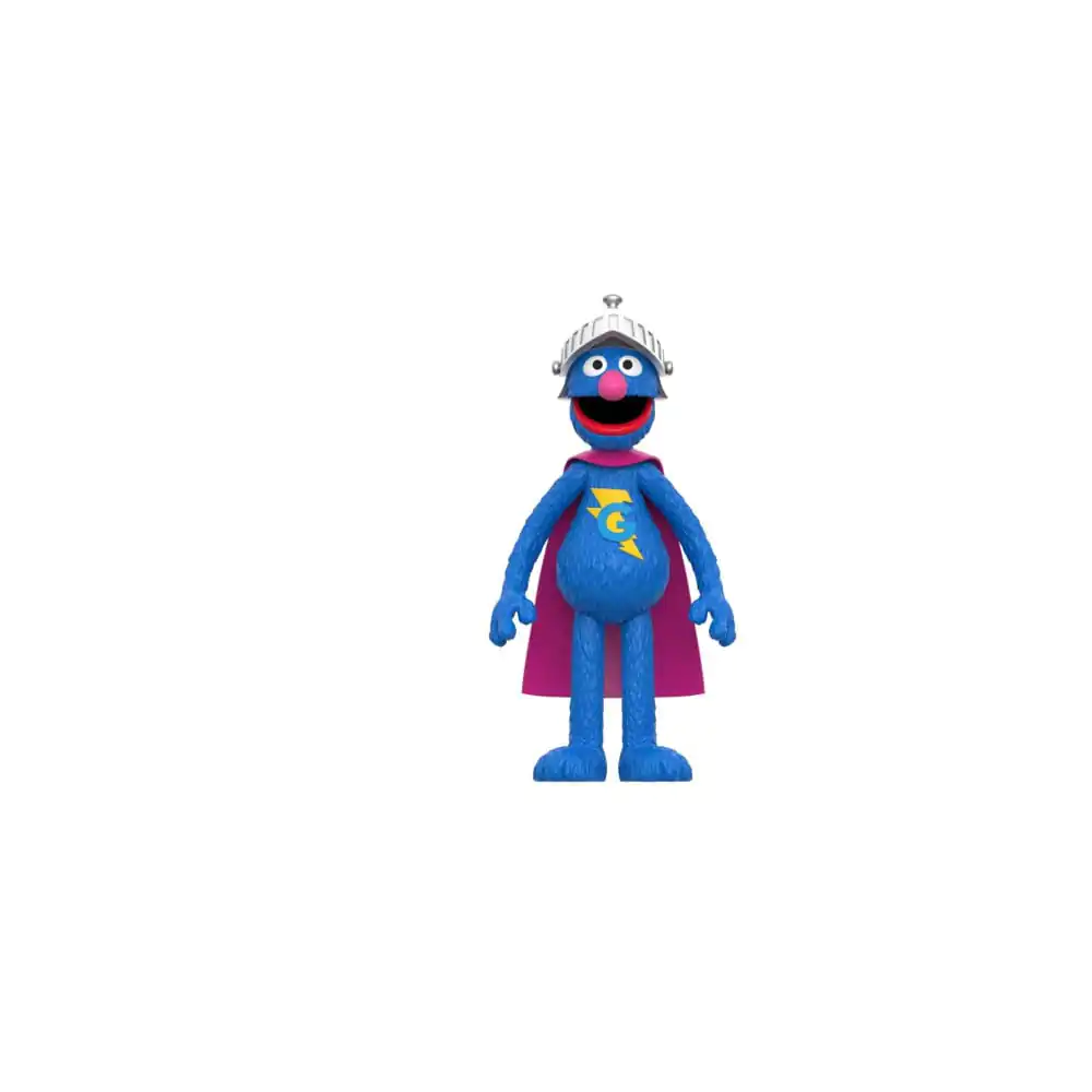 Sesame Street ReAction akcijska figura Wave 03 Super Grover 10 cm fotografija proizvoda