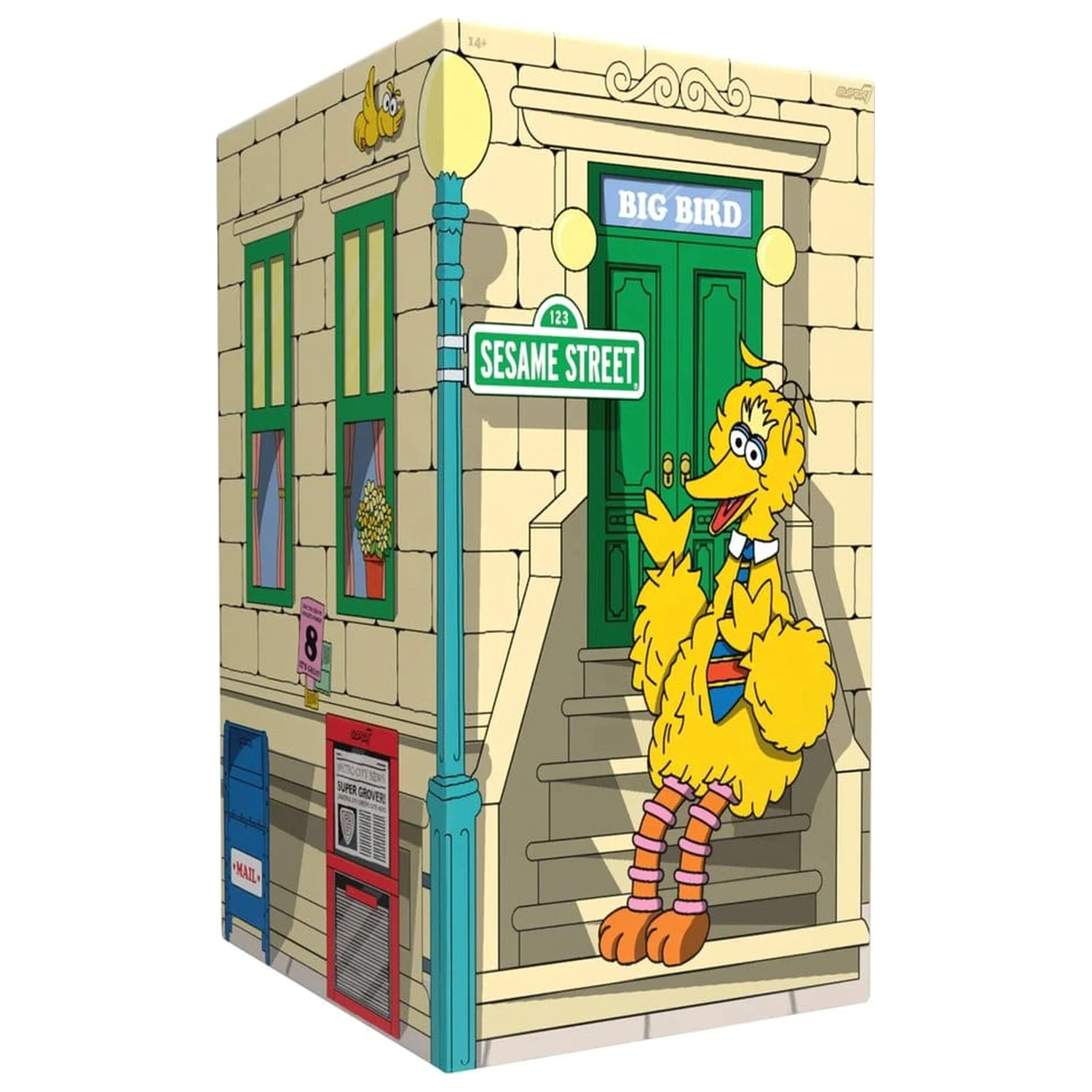 Sesame Street Supersize Vinilna Figura Big Bird 41 cm fotografija proizvoda