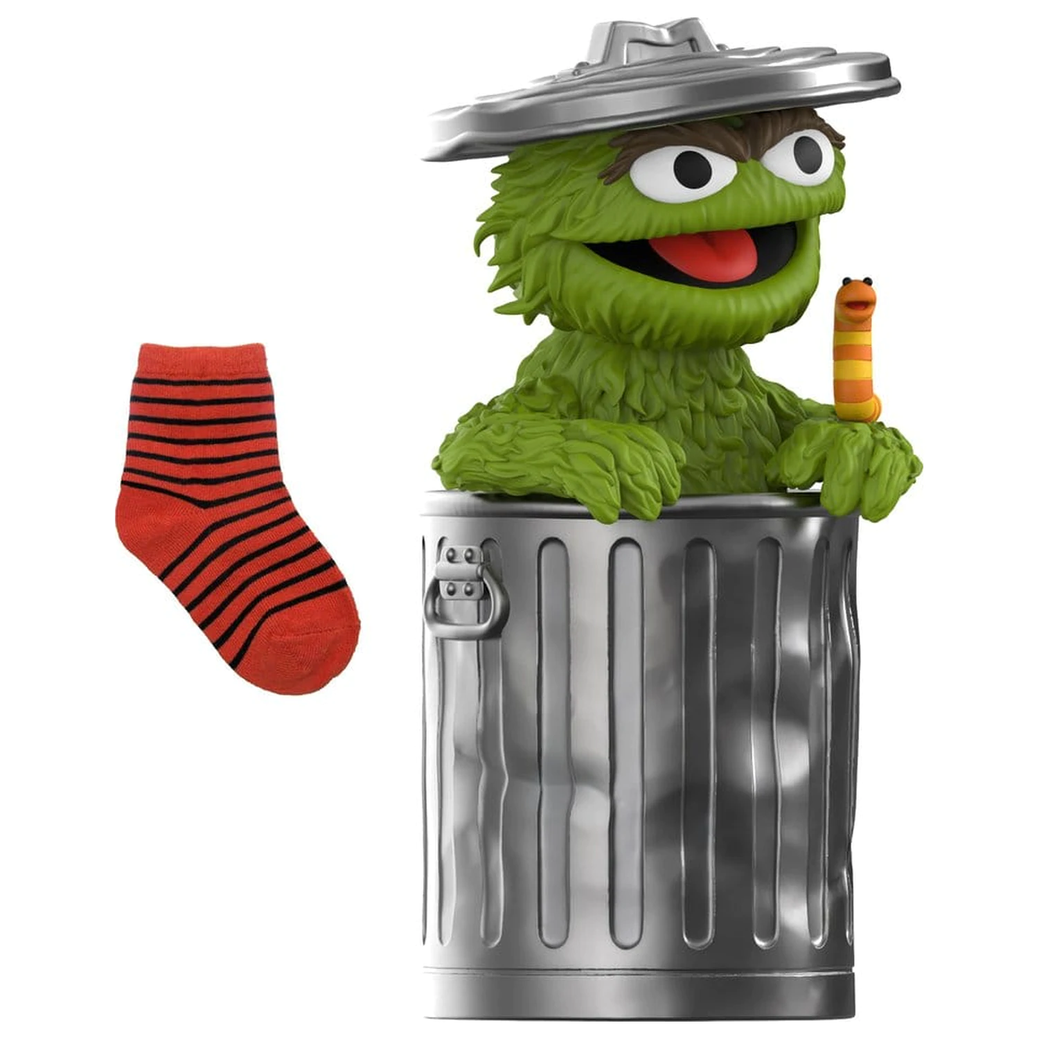 Sesame Street SuperSize vinilna figura Oscar The Grouch fotografija proizvoda