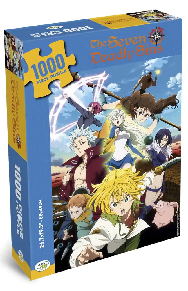 Seven Deadly Sins Puzzle Likovi (1000 dijelova) fotografija proizvoda