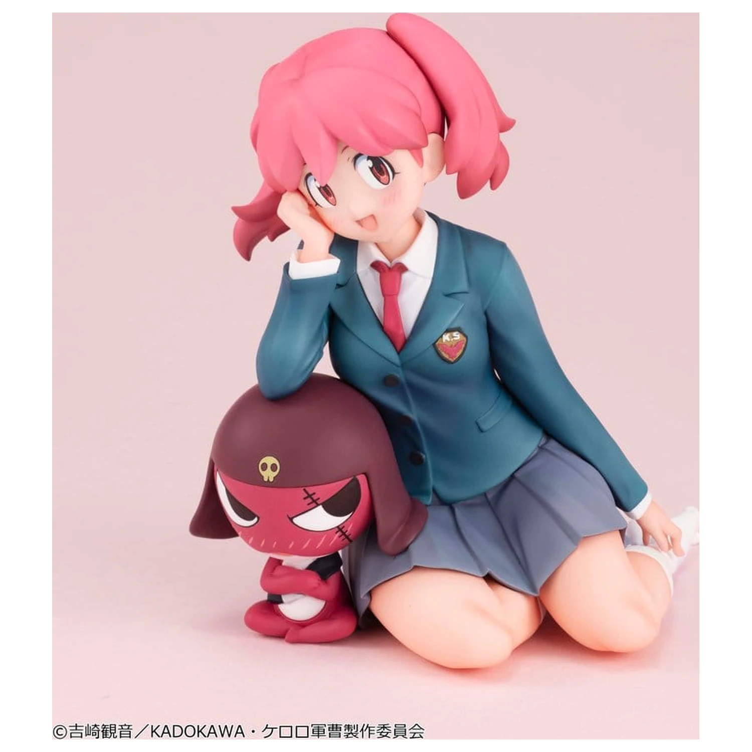 Sgt. Frog Melty Princess PVC figura Natsumi & Giroro veličine dlana 9 cm fotografija proizvoda