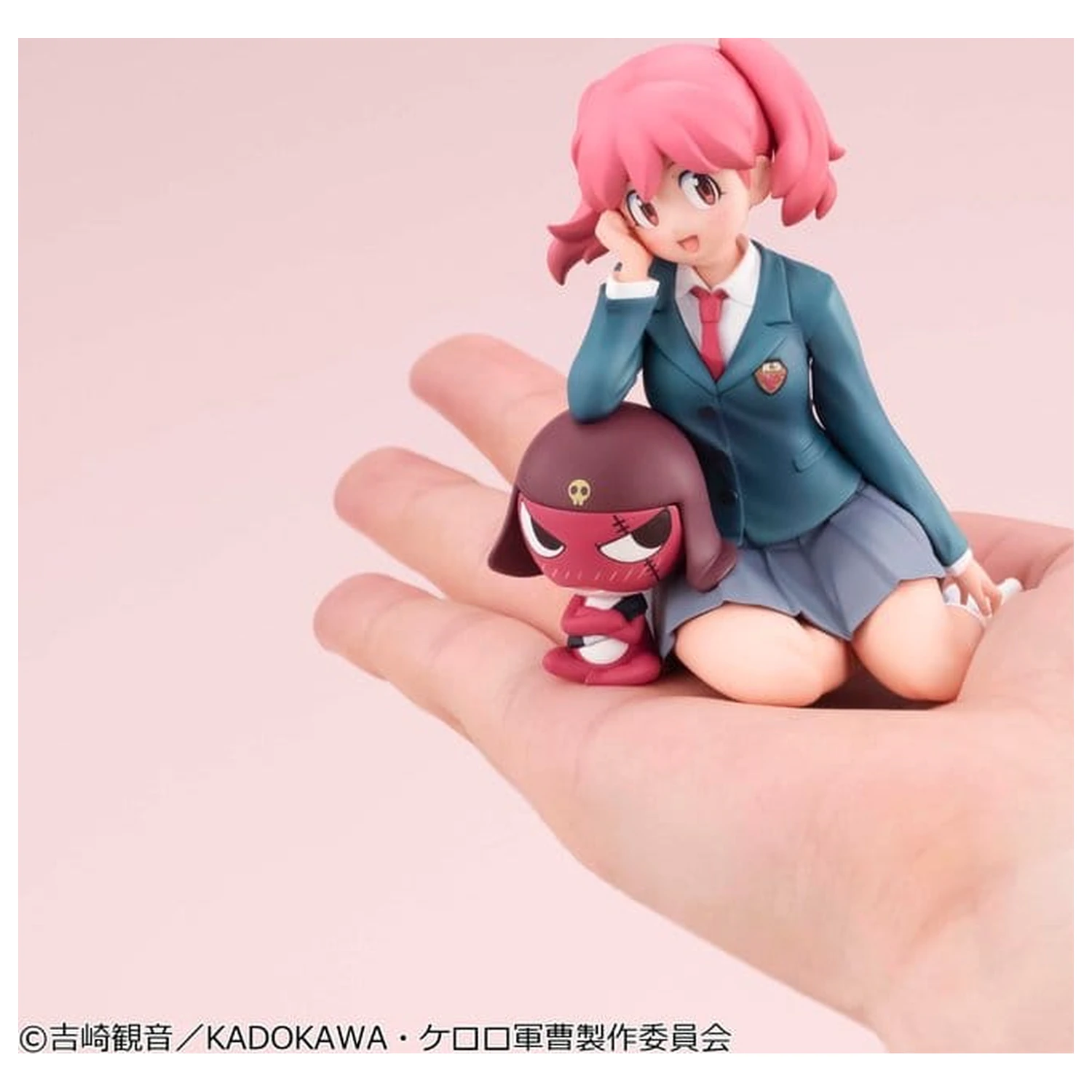 Sgt. Frog Melty Princess PVC figura Natsumi & Giroro veličine dlana 9 cm fotografija proizvoda