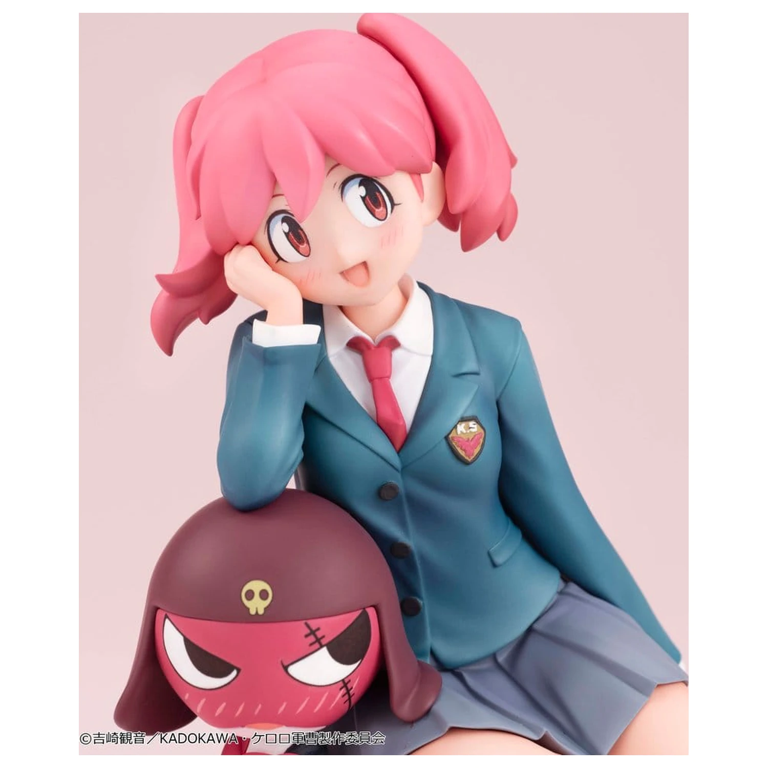 Sgt. Frog Melty Princess PVC figura Natsumi & Giroro veličine dlana 9 cm fotografija proizvoda