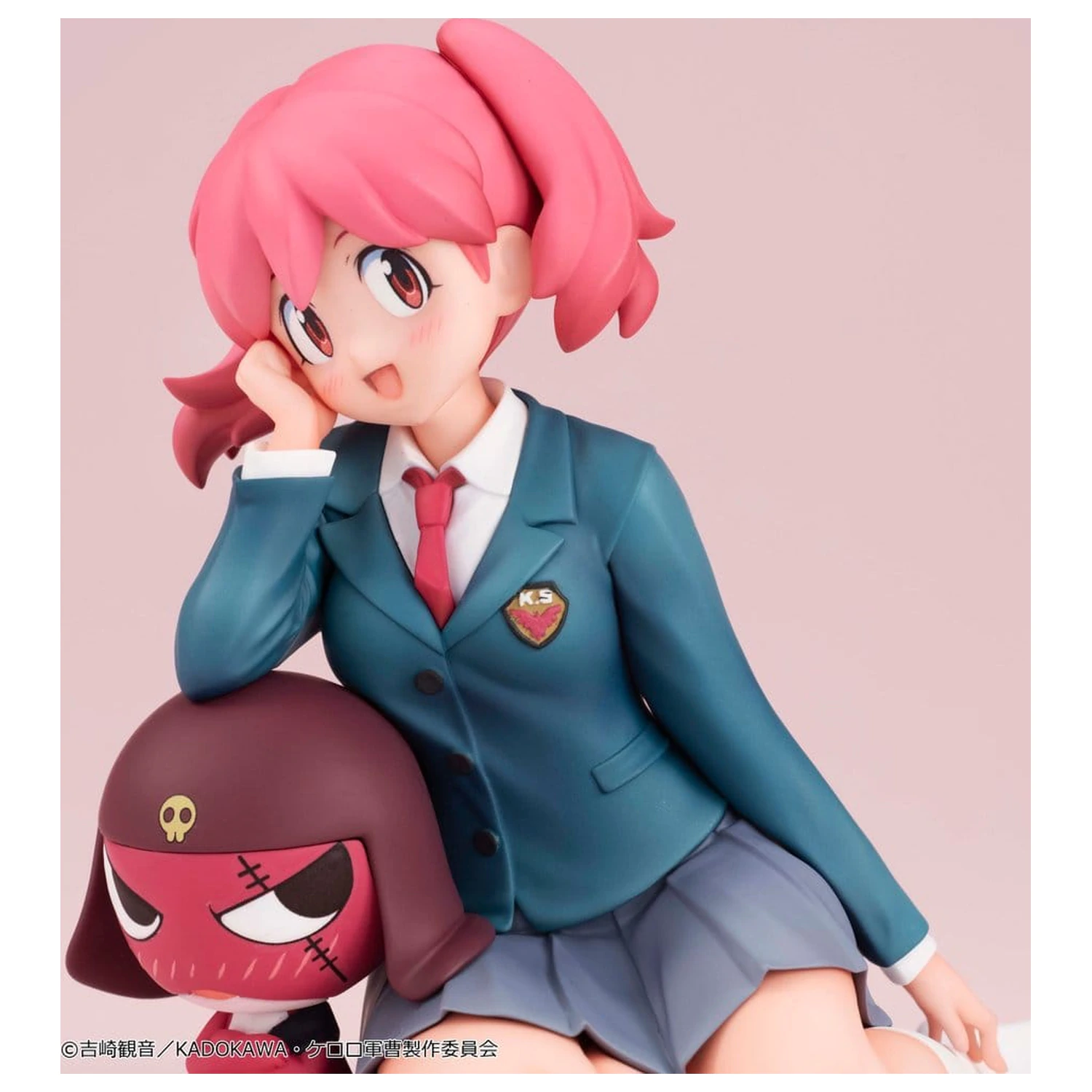 Sgt. Frog Melty Princess PVC figura Natsumi & Giroro veličine dlana 9 cm fotografija proizvoda