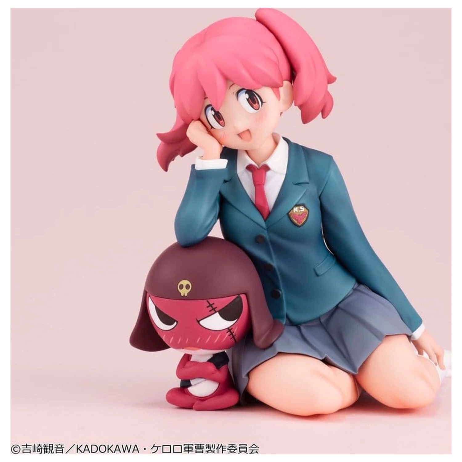 Sgt. Frog Melty Princess PVC figura Natsumi & Giroro veličine dlana 9 cm fotografija proizvoda