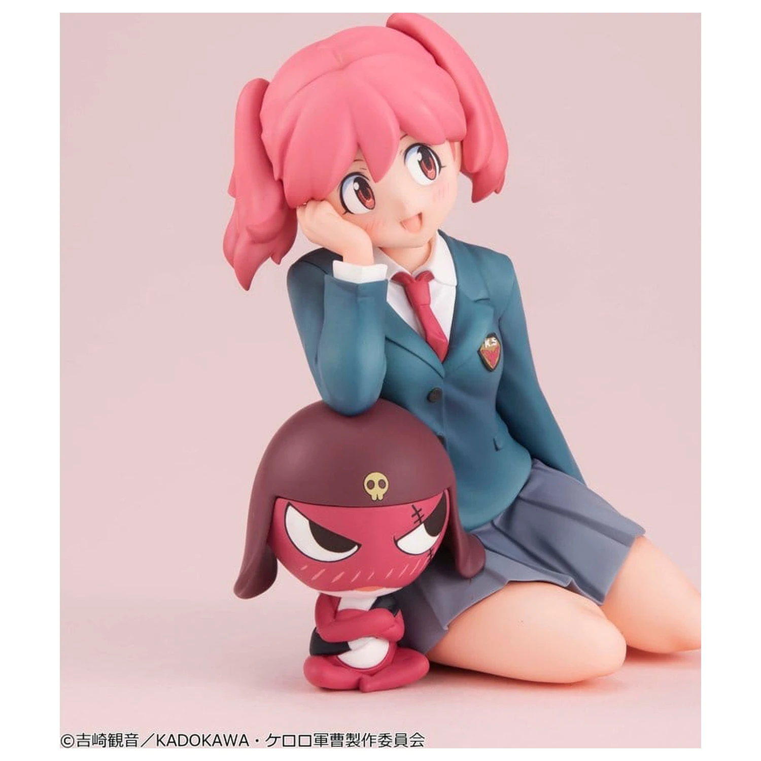 Sgt. Frog Melty Princess PVC figura Natsumi & Giroro veličine dlana 9 cm fotografija proizvoda