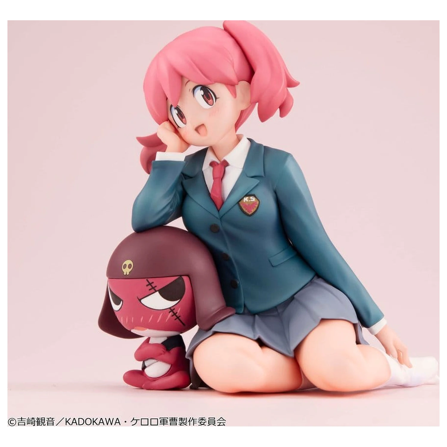 Sgt. Frog Melty Princess PVC figura Natsumi & Giroro veličine dlana 9 cm fotografija proizvoda