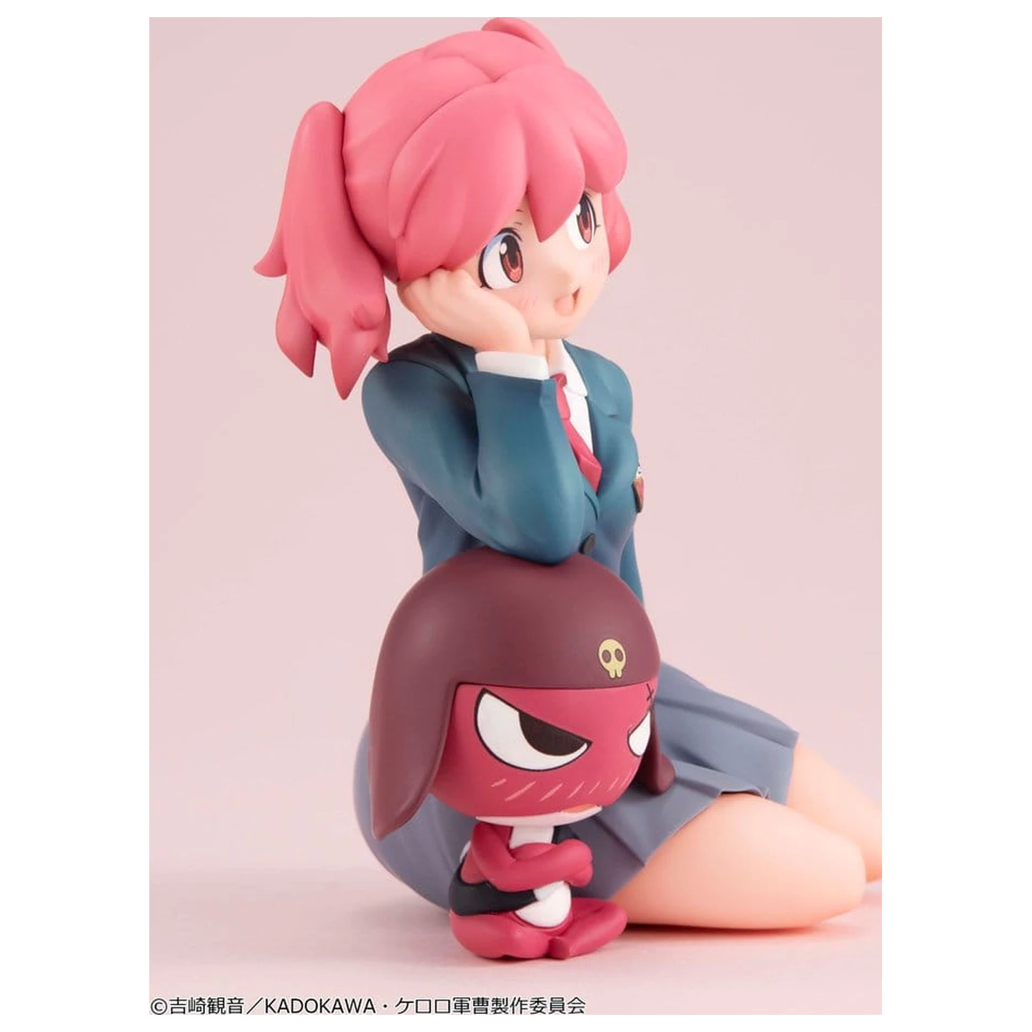 Sgt. Frog Melty Princess PVC figura Natsumi & Giroro veličine dlana 9 cm fotografija proizvoda