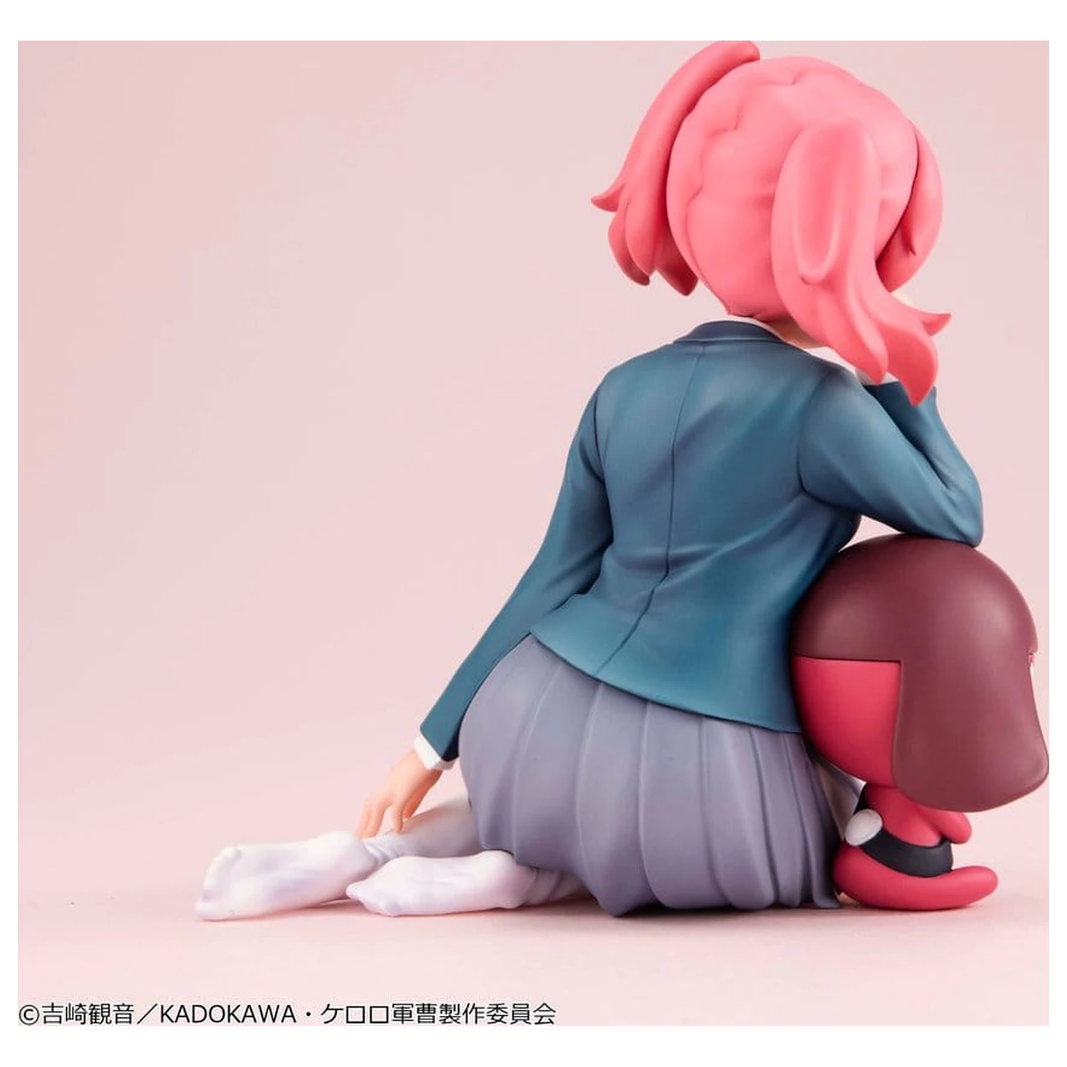 Sgt. Frog Melty Princess PVC figura Natsumi & Giroro veličine dlana 9 cm fotografija proizvoda