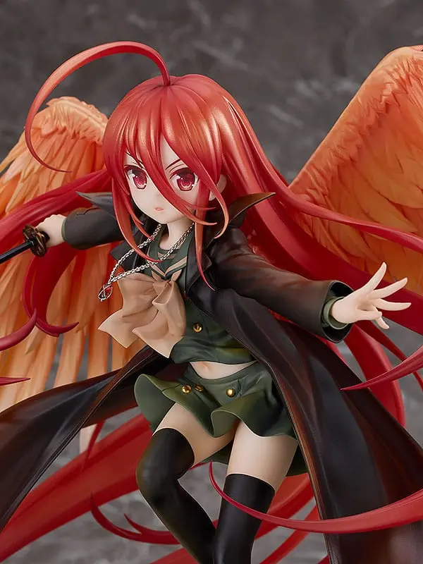 Shakugan no Shana PVC Kip 1/7 Plamenokosa lovkinja s gorućim očima Shana 25 cm fotografija proizvoda