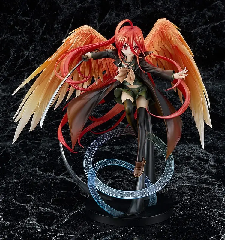 Shakugan no Shana PVC Kip 1/7 Plamenokosa lovkinja s gorućim očima Shana 25 cm fotografija proizvoda