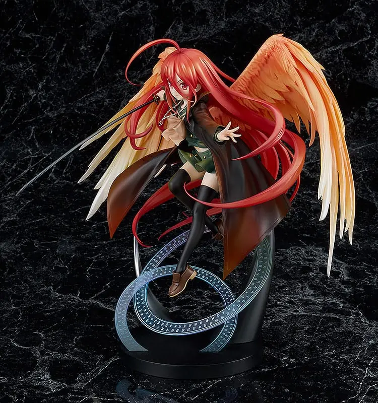 Shakugan no Shana PVC Kip 1/7 Plamenokosa lovkinja s gorućim očima Shana 25 cm fotografija proizvoda