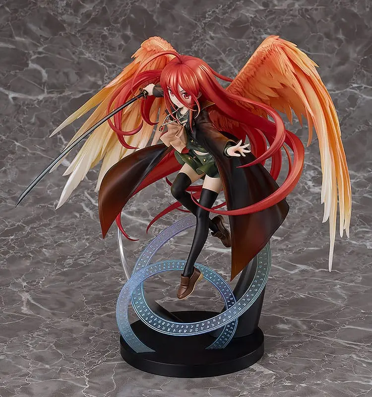 Shakugan no Shana PVC Kip 1/7 Plamenokosa lovkinja s gorućim očima Shana 25 cm fotografija proizvoda