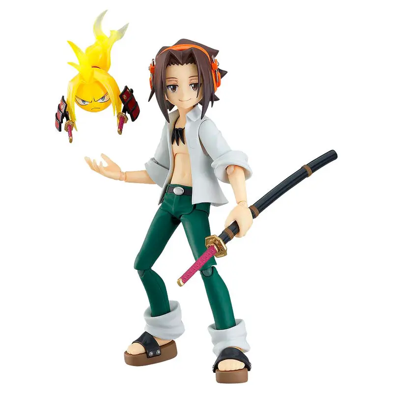 Shaman King Figma akcijska figura Yoh Asakura 14 cm fotografija proizvoda