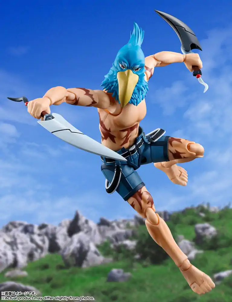 Shangri-La Frontier S.H. Figuarts akcijska figura Sunraku 15 cm fotografija proizvoda