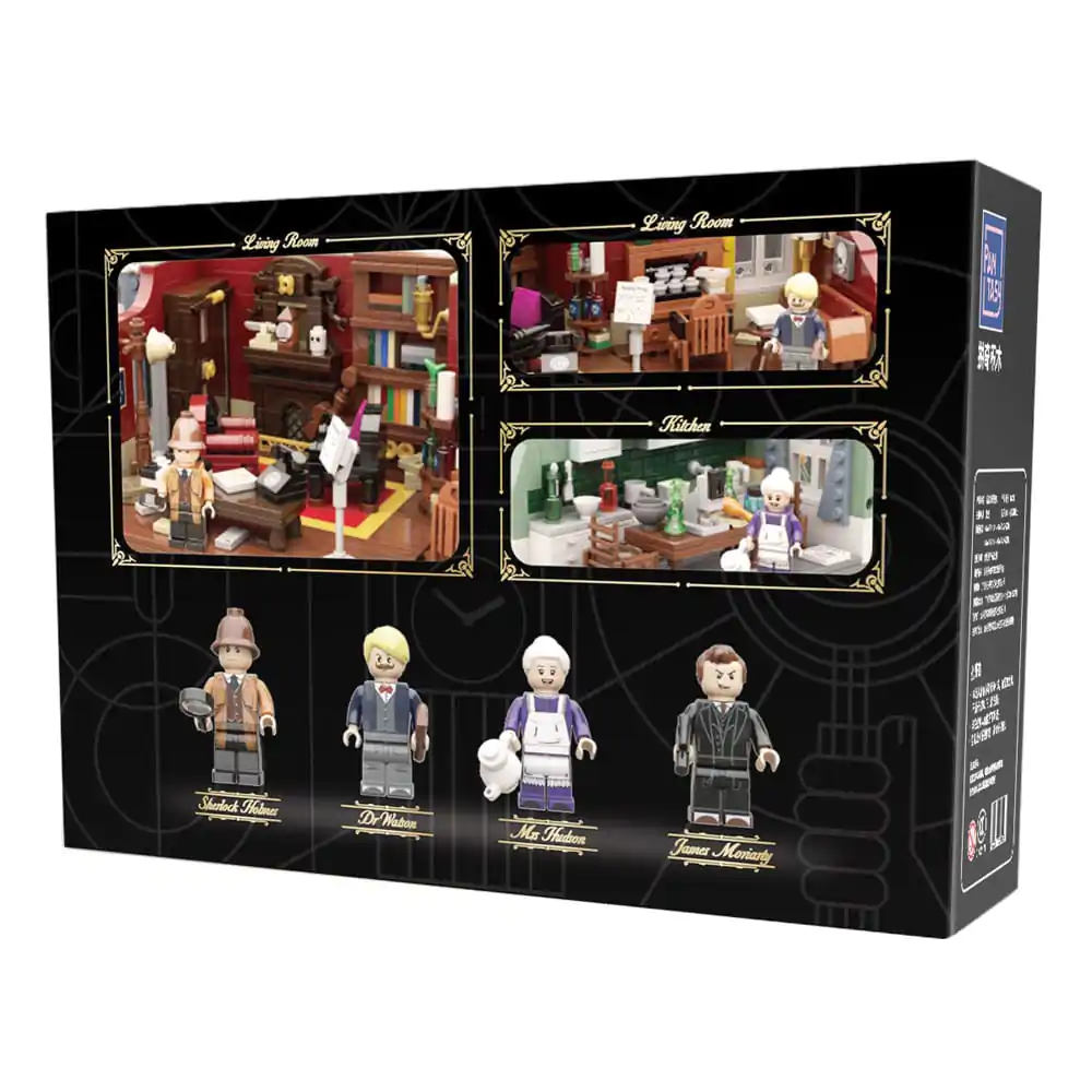 Sherlock Holmes Construction Set Sherlock Holmes 221B baker.st 9 cm Set za izgradnju fotografija proizvoda