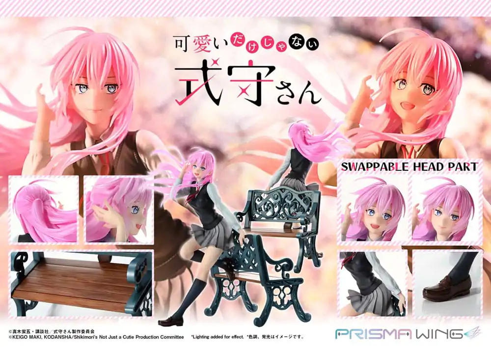 Shikimor's Not Just a Cutie Prisma Wing PVC Kip 1/7 Shikimori san 22 cm fotografija proizvoda