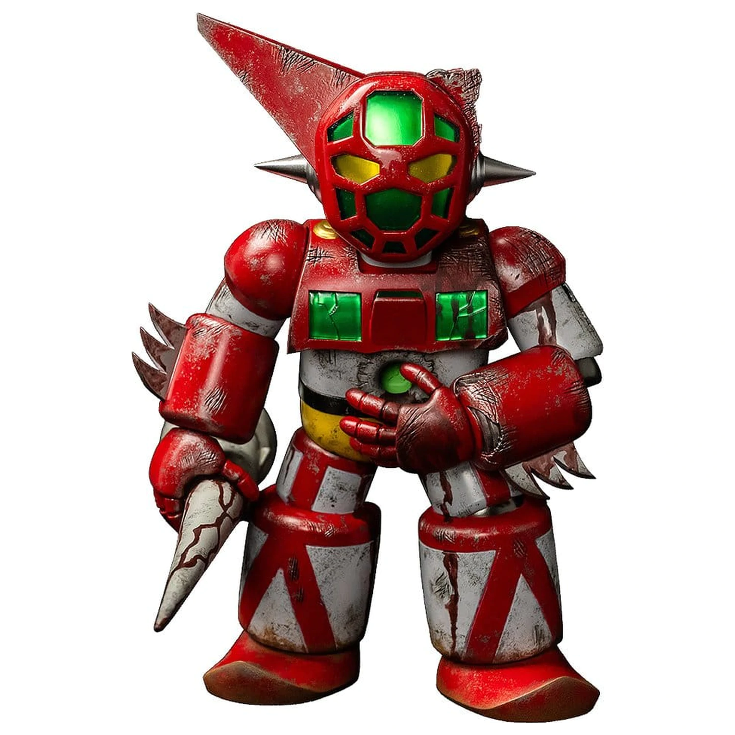 Shin Getter Robo vs Neo Getter Robo Chibi Kreatura Vinilna Figura First Getter Robo-1 (The Final Battle in New York) 17 cm fotografija proizvoda
