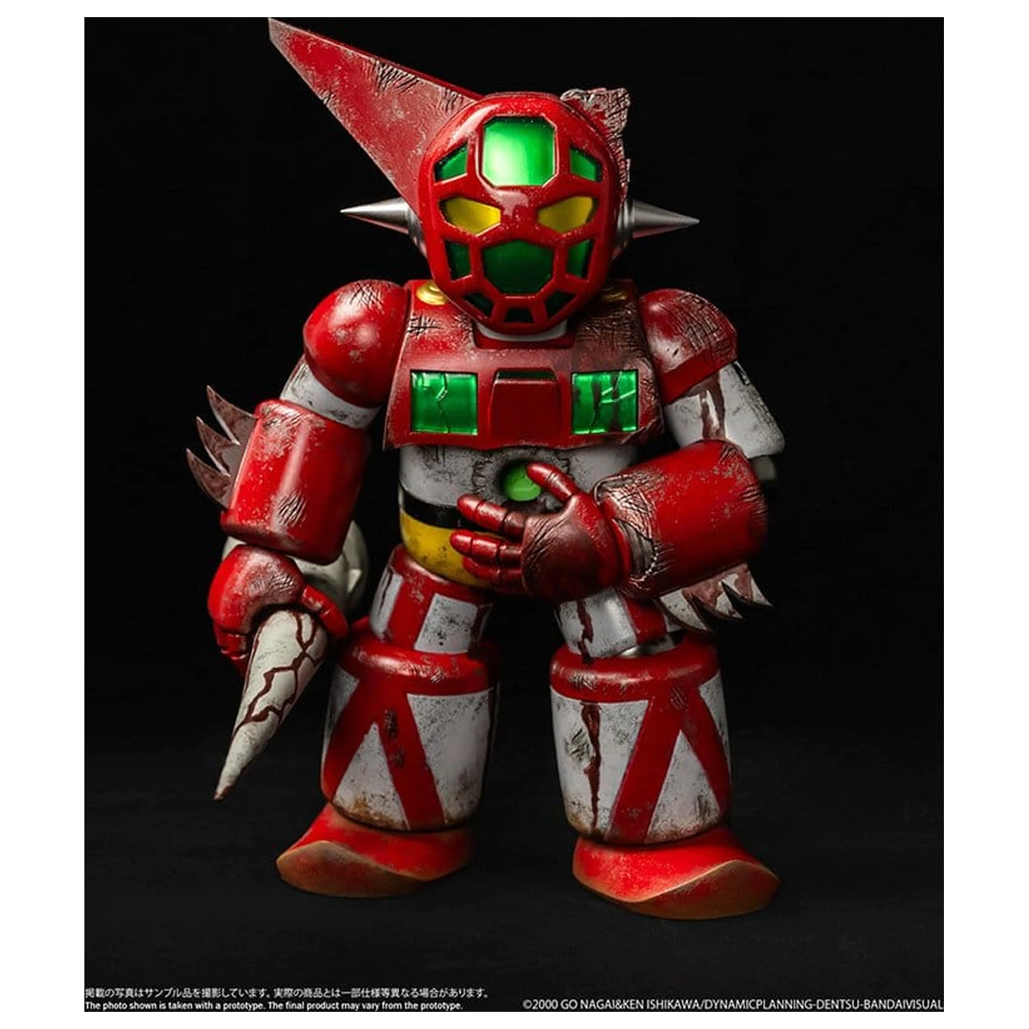 Shin Getter Robo vs Neo Getter Robo Chibi Kreatura Vinilna Figura First Getter Robo-1 (The Final Battle in New York) 17 cm fotografija proizvoda